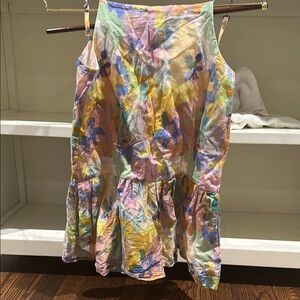 Stella McCartney Purple Pink Tiered Bubble Dress
